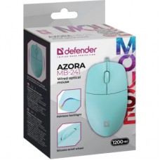 Мышка Defender Azora MB-241 LED USB Blue (52243) - Фото