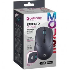 Мышка Defender Effect X MS-095 Wireless Black (52095) - Фото