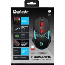 Мышка Defender Horrodine GM-237 LED Wireless Black (52237) - Фото