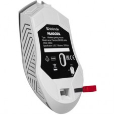 Мышка Defender Pandora GM-502 LED Wireless White (52502) - Фото