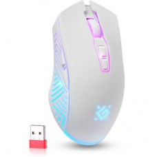Мышка Defender Pandora GM-502 LED Wireless White (52502) - Фото