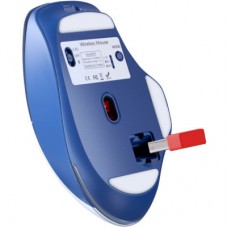 Мышка Defender Tisa GM-126 LED Wireless/Bluetooth White/Blue (52126) - Фото