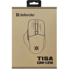 Мышка Defender Tisa GM-126 LED Wireless/Bluetooth White/Blue (52126) - Фото