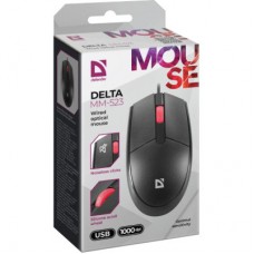 Мишка Defender Delta MM-523 USB Black (52523) - Фото