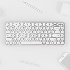 Клавиатура Xiaomi MiiiW AIR85 Bluetooth/Wireless UA White (MWXKT01 White) - Фото