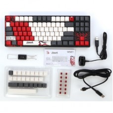 Клавиатура A4Tech Bloody WS87 Naraka Wireless/Bluetooth Black/Red (4711421001113) - Фото