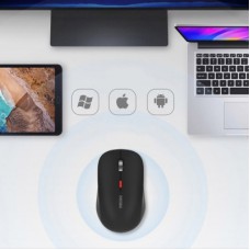 Мышка Xiaomi MiiiW Wireless/Bluetooth Black (MW23M22 Black) - Фото