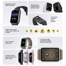 Фитнес браслет Xiaomi Smart Band 9 Pro (BHR8710GL) Obsidian Black (1111143) - Фото