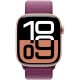 Смарт-часы Apple Watch Series 10 GPS 46mm Rose Gold Aluminium Case with Plum Sport Loop (MWWV3QH/A)