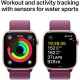 Смарт-часы Apple Watch Series 10 GPS 46mm Rose Gold Aluminium Case with Plum Sport Loop (MWWV3QH/A)