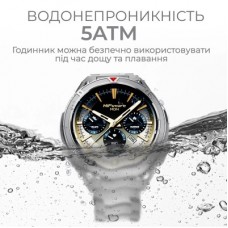 Смарт-годинник HiFuture active silver (active.silver) - Фото