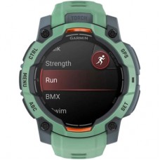 Смарт-годинник Garmin Instinct 3, 45 mm, AMOLED, Neo Tropic Bezel w/Neo Tropic Bnd, GPS смарт-годинник Смарт-годинник Garmin Instinct 3, 45 mm, AMOLED, Neo Tropic Bezel w/Neo Tropic Bnd, GPS смарт-годинник - Фото