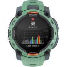 Смарт-годинник Garmin Instinct 3, 45 mm, AMOLED, Neo Tropic Bezel w/Neo Tropic Bnd, GPS смарт-годинник Смарт-годинник Garmin Instinct 3, 45 mm, AMOLED, Neo Tropic Bezel w/Neo Tropic Bnd, GPS смарт-годинник - Фото