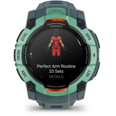 Смарт-годинник Garmin Instinct 3, 50 mm, AMOLED, Neotropic Bezel with Twilight Band, GPS смарт-годинник Смарт-годинник Garmin Instinct 3, 50 mm, AMOLED, Neotropic Bezel with Twilight Band, GPS смарт-годинник - Фото