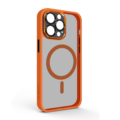 Чохол для мобільного телефона Armorstandart Unit MagSafe SE Apple iPhone 14 Pro Max Orange Black (ARM75376)