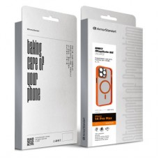Чохол для мобільного телефона Armorstandart Unit MagSafe SE Apple iPhone 14 Pro Max Orange Black (ARM75376) Чохол для мобільного телефона Armorstandart Unit MagSafe SE Apple iPhone 14 Pro Max Orange Black (ARM75376) - Фото
