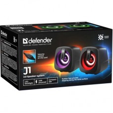 Акустическая система Defender J1 LED USB Black (65961) - Фото