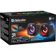 Акустическая система Defender J1 LED USB Black (65961) Акустическая система Defender J1 LED USB Black (65961)