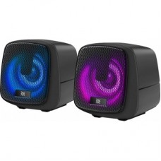 Акустическая система Defender J2 LED USB Black (65962)