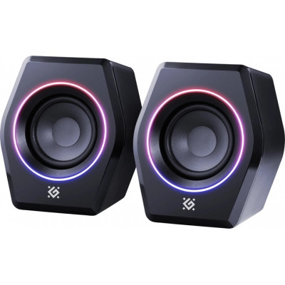 Акустическая система Defender Solar 9 LED Bluetooth USB Black (65939)