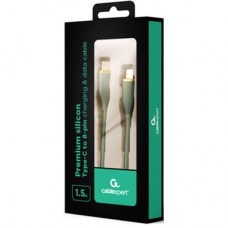 Дата кабель USB 2.0 AM to Lightning 1.5m 2.25A Cablexpert (CC-USB2S-CM8PM-1.5M-G) - Фото