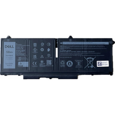 Акумулятор для ноутбука Dell Latitude 5530 07KRV, 3625 mAh (58Wh), 4cell, 15.2V, Li-ion AlSoft (A71068)