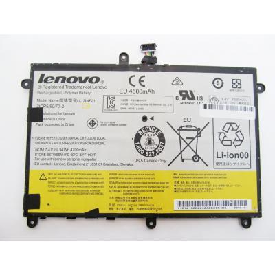 Акумулятор для ноутбука Lenovo Yoga 2 Pro 11" L13L4P21, 34 Wh (4700mAh), 2cell, 7.4V, Li-Pol (A47211)