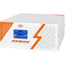 Джерело безперебійного живлення LogicPower LPM — PSW-1500VA, 1050W, White (22755) - Фото