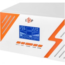 Джерело безперебійного живлення LogicPower LPM — PSW-1500VA, 1050W, White (22755) - Фото