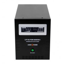Джерело безперебійного живлення LogicPower LPY- B — PSW-6000VA+, 48V (6615) - Фото