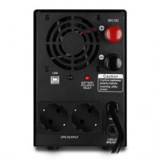 Джерело безперебійного живлення Powercom INF-3000 1800W 36V (INF-3000) - Фото