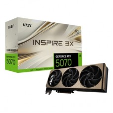 Відеокарта MSI GeForce RTX5070 12Gb INSPIRE 3X OC (RTX 5070 12G INSPIRE 3X OC) - Фото