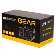 Джерело безперебійного живлення GEAR GU-600PL - Фото