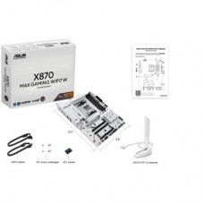 Материнська плата ASUS X870 MAX GAMING WIFI7 W - Фото