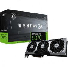 Відеокарта MSI GeForce RTX5070 12Gb VENTUS 3X OC (RTX 5070 12G VENTUS 3X OC) - Фото