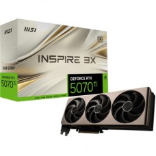 Відеокарта MSI GeForce RTX5070 Ti 16 GB INSPIRE 3X OC (RTX 5070 Ti 16G INSPIRE 3X OC) - Фото