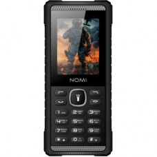 Мобільний телефон Nomi i2420 Black Grey - Фото