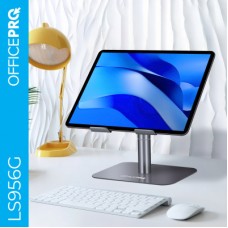 Підставка для ноутбука OfficePro LS956G Aluminum alloy Gray (LS956G) - Фото