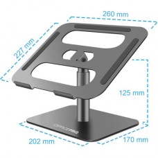 Підставка для ноутбука OfficePro LS956G Aluminum alloy Gray (LS956G) - Фото