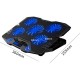 Подставка для ноутбука IceCoorel 10-15", 1*125mm 1400 RPM + 4*70mm 2500 RPM, 2*USB, 365x297x30mm, Blue (K5Bl) Подставка для ноутбука IceCoorel 10-15", 1*125mm 1400 RPM + 4*70mm 2500 RPM, 2*USB, 365x297x30mm, Blue (K5Bl)