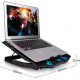 Подставка для ноутбука IceCoorel 10-17", 6*70mm 1800 RPM, 2*USB, + LCD, 365*297*30mm, Black (K8) Подставка для ноутбука IceCoorel 10-17", 6*70mm 1800 RPM, 2*USB, + LCD, 365*297*30mm, Black (K8)