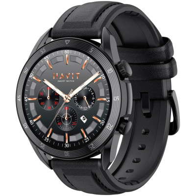 Смарт-часы Havit HV-M9030 PRO IP68 Bluetooth Call Black (HV-M9030 PRO Black)