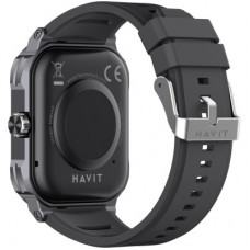 Смарт-годинник Havit HV-M9040S IP67 Bluetooth Call Black (HV-M9040S Black) - Фото