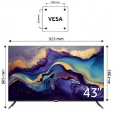 Телевізор Haier H43K801FG - Фото