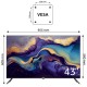 Телевізор Haier H43K801FG Телевізор Haier H43K801FG