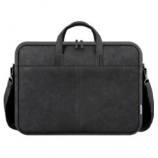 Сумка для ноутбука Defender 15.6" Solid PU black (26091) - Фото