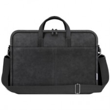 Сумка для ноутбука Defender 15.6" Solid PU black (26091) - Фото