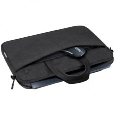 Сумка для ноутбука Defender 15.6" Solid PU black (26091) - Фото