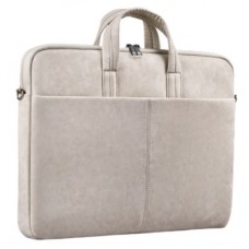 Сумка для ноутбука Defender 15.6" Solid PU beige (26126) - Фото