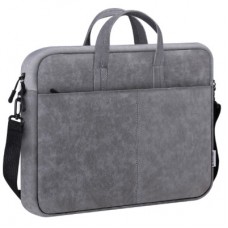 Сумка для ноутбука Defender 15.6" Solid PU gray (26088)